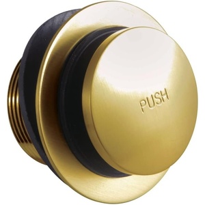 image:imageKingston Brass DTT207 TipToe Tub Drain Brushed Brass2716 2316 L x 21316 WBrushed Brass