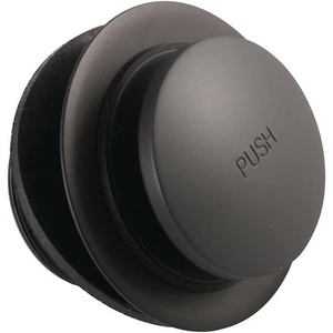 image:imageKingston Brass DTT207 TipToe Tub Drain Brushed Brass2716 2316 L x 21316 WOil Rubbed Bronze