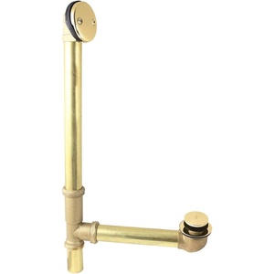image:imageKingston Brass DTT2168 21 TipToe Tub Waste and Overflow Drain 20 Gauge Brushed NickelPolished Brass