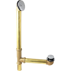 image:imageKingston Brass DTT2168 21 TipToe Tub Waste and Overflow Drain 20 Gauge Brushed NickelPolished Chrome