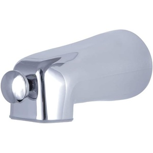 image:imageKingston Brass K1263A8 Showers Cape Universal 512Inch Zinc Tub Spout with Diverter 5716 Reach Brushed NickelPolished Chrome