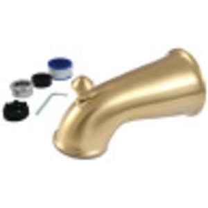 image:imageKingston Brass K1275A7 6 in Universal Tub Spout with Diverter Brushed Brass