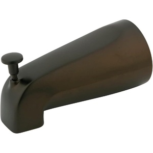 image:imageKingston Brass K188A7 514 Inch Zinc Tub Spout with Diverter Brushed NickelPolished ChromeOil Rubbed Bronze
