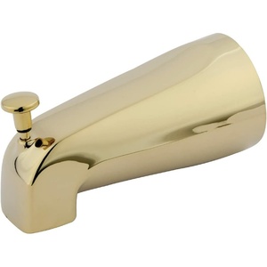 image:imageKingston Brass K188A7 514 Inch Zinc Tub Spout with Diverter Brushed NickelPolished ChromePolished Brass
