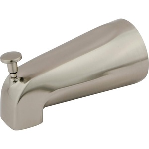 image:imageKingston Brass K189A2 Designer Trimscape Showerscape Zinc Tub Spout with Diverter for KB3632 Series Polished BrassBrushed Nickel