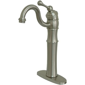 image:imageKingston Brass KB3425BL Victorian Vessel Sink Faucet Oil Rubbed BronzeBrushed Nickel