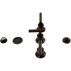 image:imageKingston Brass KB6327CML Manhattan ThreeHandle Bidet Faucet Brushed BrassOil Rubbed Bronze