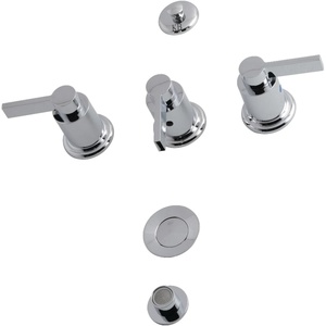 image:imageKingston Brass KB6328NDL NuvoFusion Bidet Faucet Brushed NickelPolished Chrome