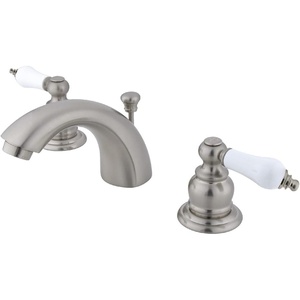 image:imageKingston Brass KB948B Victorian Mini Spread Lavatory Faucet Brushed Nickel 45 x 35 x 206Brushed Nickel
