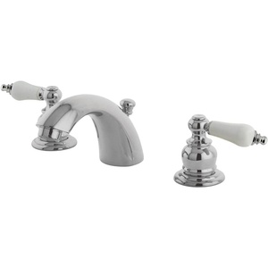 image:imageKingston Brass KB948B Victorian Mini Spread Lavatory Faucet Brushed Nickel 45 x 35 x 206Polished Chrome