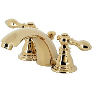 image:imageKingston Brass KB958ACL American Classic MiniWidespread Bathroom Faucet with Plastic PopUp Brushed NickelPolished Brass