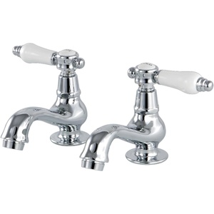 image:imageKingston Brass KS1101BPL Basin Tap Faucet with Lever Handle Polished ChromePolished Chrome