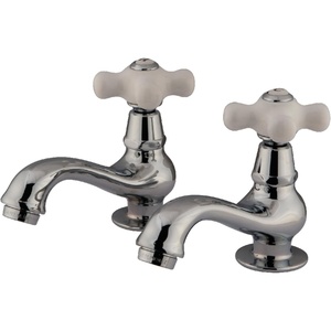 image:imageKingston Brass KS1101PX Heritage Basin Tap Faucet Polished Chrome 438 x 25 x 188Polished Chrome