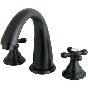 image:imageKingston Brass KS2951DL Concord Mini Widespread Lavatory Faucet 5Inch Spout Reach Polished ChromeOil Rubbed Bronze