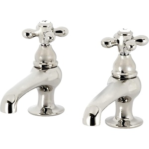 image:imageKingston Brass KS3201AX Restoration Basin Tap Faucet Chrome 388 x 35 x 175Polished Nickel