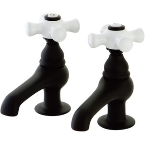 image:imageKingston Brass KS3201PX Restoration Basin Faucet 312 Polished ChromeOil Rubbed Bronze