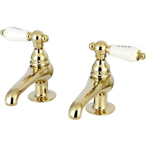 image:imageKingston Brass KS3202PL Restoration Basin Tap Faucet Polished BrassPolished Brass