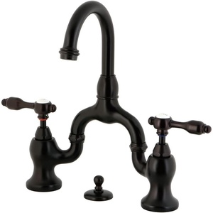 image:imageKingston Brass KS7995TAL Tudor Bridge Bathroom Faucet Oil Rubbed BronzeOil Rubbed Bronze