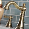 image:imageFauceture FSC1970ACL American Classic Widespread Bathroom Faucet with Brass PopUp Matte BlackAntique Brass