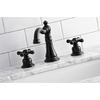 image:imageFauceture FSC1970ACL American Classic Widespread Bathroom Faucet with Brass PopUp Matte BlackMatte Black
