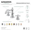 image:imageFauceture FSC1970ACL American Classic Widespread Bathroom Faucet with Brass PopUp Matte BlackMatte Black