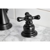 image:imageFauceture FSC1970ACL American Classic Widespread Bathroom Faucet with Brass PopUp Matte BlackMatte Black