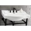 image:imageFauceture FSC1970ACL American Classic Widespread Bathroom Faucet with Brass PopUp Matte BlackMatte Black
