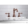 image:imageFauceture FSC197ALAC English Classic Widespread Bathroom Faucet with Brass PopUp Antique CopperAntique Copper