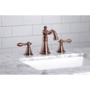 image:imageFauceture FSC197ALAC English Classic Widespread Bathroom Faucet with Brass PopUp Antique CopperAntique Copper