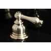 image:imageFauceture FSC197ALAC English Classic Widespread Bathroom Faucet with Brass PopUp Antique CopperBrushed Brass