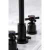 image:imageFauceture FSC8929DX Concord Widespread Bathroom Faucet with PopUp Drain Polished NickelOil Rubbed Bronze