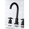 image:imageFauceture FSC8929DX Concord Widespread Bathroom Faucet with PopUp Drain Polished NickelOil Rubbed Bronze