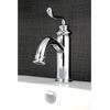 image:imageFauceture LS541RLAB Royale SingleHandle Bathroom Faucet with Push PopUp Antique BrassAntique Brass