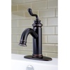 image:imageFauceture LS541RLAB Royale SingleHandle Bathroom Faucet with Push PopUp Antique BrassBrushed Brass