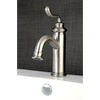 image:imageFauceture LS541RLAB Royale SingleHandle Bathroom Faucet with Push PopUp Antique BrassBrushed Nickel
