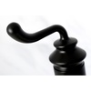 image:imageFauceture LS541RLAB Royale SingleHandle Bathroom Faucet with Push PopUp Antique BrassMatte Black
