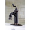 image:imageFauceture LS541RLAB Royale SingleHandle Bathroom Faucet with Push PopUp Antique BrassNaples Bronze