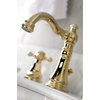 image:imageKingston Brass FSC1971BX Metropolitan Widespread Bathroom Faucet Polished Chrome 11 x 519 x 6Polished Brass