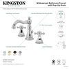 image:imageKingston Brass FSC1971BX Metropolitan Widespread Bathroom Faucet Polished Chrome 11 x 519 x 6Polished Chrome