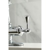 image:imageKingston Brass FSS7641BL English Vintage Single Handle Lavatory Faucet with Push PopUp and Plate Polished ChromePolished Chrome