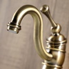 image:imageKingston Brass KB1403BL Victorian Mono Block Bathroom Faucet Antique BrassAntique Brass