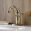 image:imageKingston Brass KB1403BL Victorian Mono Block Bathroom Faucet Antique BrassAntique Brass