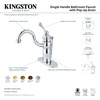 image:imageKingston Brass KB1403BL Victorian Mono Block Bathroom Faucet Antique BrassBrushed Nickel