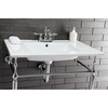image:imageKingston Brass KB1601AL Heritage 4Inch Centerset Lavatory Faucet with Metal Lever Handle Polished ChromePolished Chrome