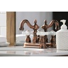 image:imageKingston Brass KB1607PX 4 in Centerset Bathroom Faucet Brushed BrassAntique Copper