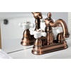 image:imageKingston Brass KB1607PX 4 in Centerset Bathroom Faucet Brushed BrassAntique Copper