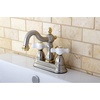 image:imageKingston Brass KB1607PX 4 in Centerset Bathroom Faucet Brushed BrassBrushed NickelPolished Brass