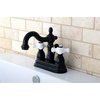 image:imageKingston Brass KB1607PX 4 in Centerset Bathroom Faucet Brushed BrassOil Rubbed Bronze