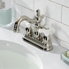 image:imageKingston Brass KB1607PX 4 in Centerset Bathroom Faucet Brushed BrassPolished Nickel