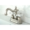 image:imageKingston Brass KB1607PX 4 in Centerset Bathroom Faucet Brushed BrassPolished Nickel